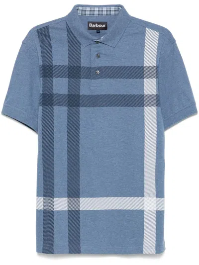 BARBOUR "BLAINE" POLO SHIRT,MML1117.MML 098 BL15 CHAMBRAY