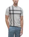 Barbour Blaine Tartan Short-sleeved Polo Shirt In Mist