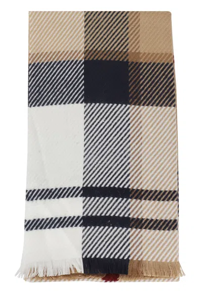 Barbour Blair Tartan Scarf In Brown