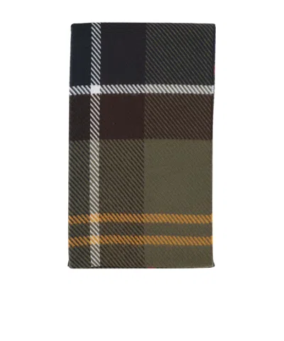 Barbour Blair Tartan Scarf In Black