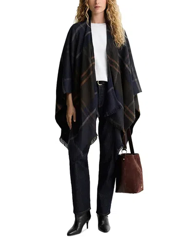 Barbour Blair Tartan Serape In Multi