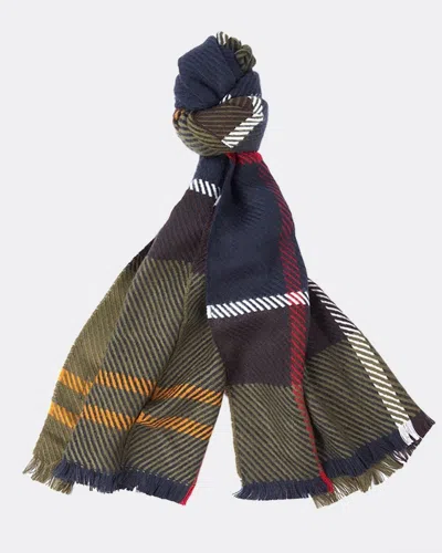 Barbour Blair Womens Tartan Scarf In Multi