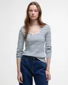 Barbour Blake Womens Top In Black