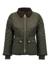 Barbour Beadnell Quilted Jacket In Green