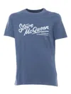 Barbour Blu Patterned T-shirt In Blue