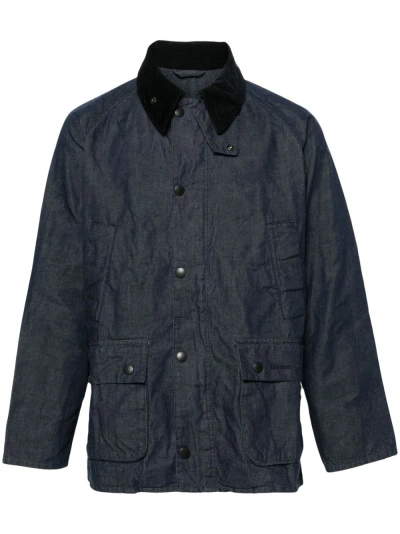 Barbour Bedale Jacke In Blue