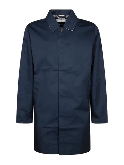 Barbour Blue Cotton Polyester Outerwear