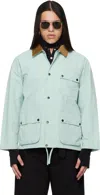 Barbour Modified Solway Showerproof Jacket In Blue