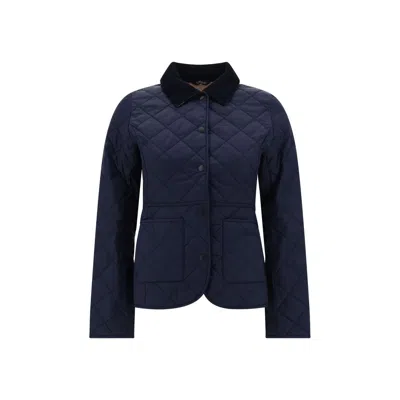 Barbour Blue Polyester Coat