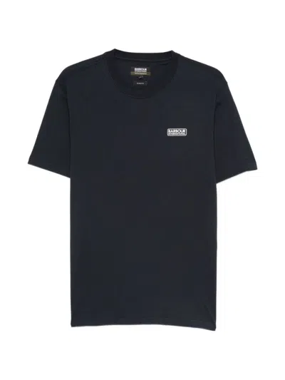 Barbour Blue Solid Print T-shirt