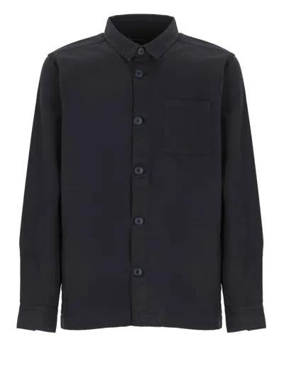Barbour Blue Washed Oversize Shirt