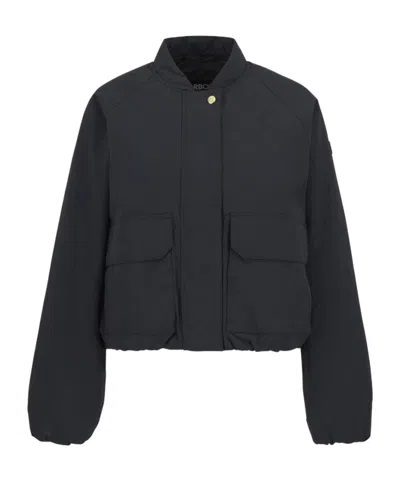 Barbour Bomber Jacket In Black