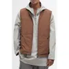 Barbour Bomber Zip Vest In Redwood