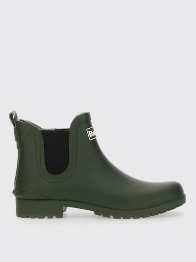 BARBOUR BOOTS BARBOUR WOMAN COLOR GREEN,H03197012