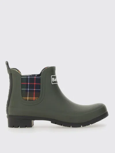 BARBOUR BOOTS BARBOUR WOMAN COLOR GREEN,H03195012