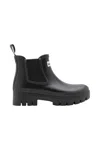 Barbour Womens Clifton Wedge Chelsea Wellington Boots In Black