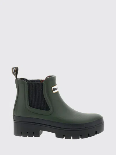 Barbour Boots Woman Color Green