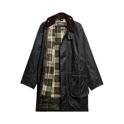 Pre-owned Barbour Border Wax Jacket 'sage' | Green | Men's Size 40