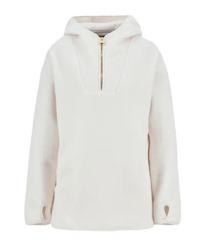 Barbour Boston Fleece In White