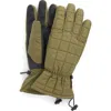 Barbour Bowburn Waterproof Gloves In Green