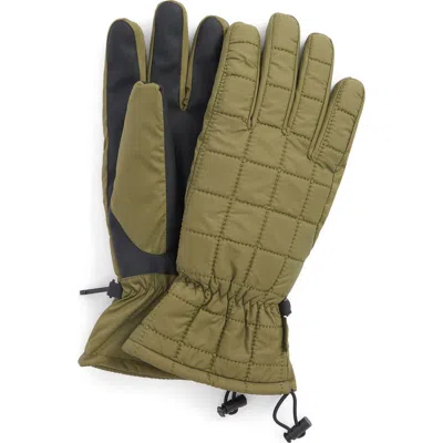 Barbour Bowburn Waterproof Gloves In Green