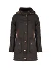 Barbour Bower Classic Jacket In Olive Classic