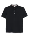 Barbour Polo "bowford" Short Sleeves In Blue