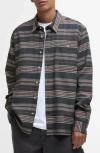 Barbour Bowscale Blanket Stripe Cotton Button-up Shirt In Multi