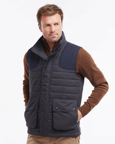 Barbour Bradford Mens Padded Gilet In Blue