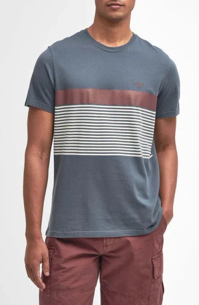 Barbour Braeside Stripe T-shirt In Multi
