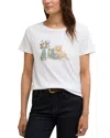 Barbour Brambles Cotton Graphic T-shirt In White