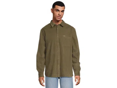 Barbour Bramside Relaxed Cord Shirt In Green