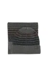 Barbour "branton" Set With Scarf And Beanie In Brown