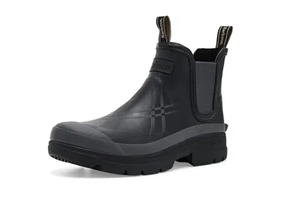 Barbour Breacon Chelsea Welly Men's Rain Boots Black/dark Grey: 10 M, Rubber