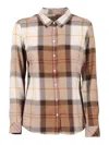 Barbour Checked Cotton Shirt In Multi