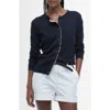 Barbour Bredon Tartan Accent Cotton & Cashmere Cardigan