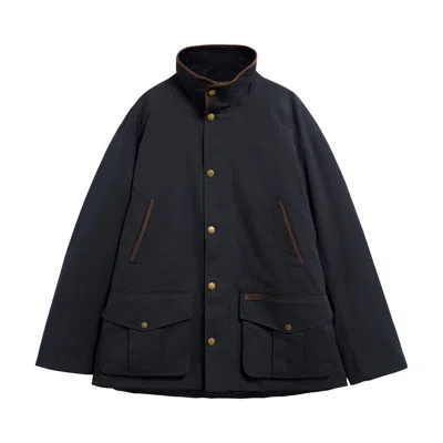 Pre-owned Barbour Bromfield Waterproof Jacket 'dark Navy' | Blue | Men's Size L