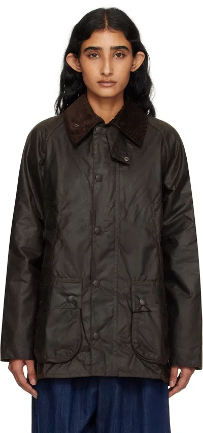 Barbour Brown Bedale Waxed Jacket