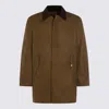 Barbour Ba X Br Wax Trench Coat Wax Clothing In Brown