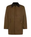 Barbour Ba X Br Wax Trench Coat Wax In Brown