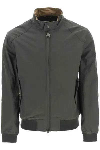 Barbour Brown Rectifier Jacket In Sage (green)