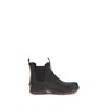 Barbour X Paul Smith Chelsea Wellington Ankle Boots In Black
