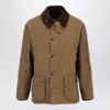 Barbour Brown Waxed Bedale Jacket In Brown