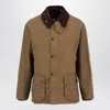 Barbour Brown Waxed Bedale Jacket In Brown
