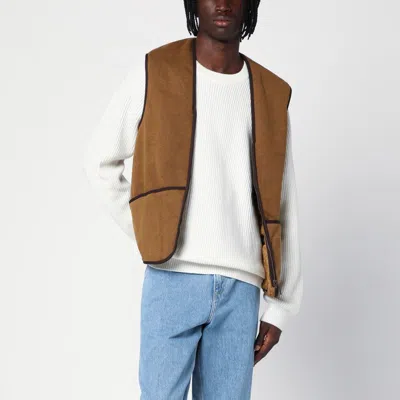 Barbour Brown Zipped Waistcoat
