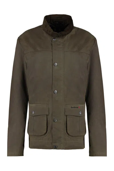 BARBOUR BARBOUR BRUNDEN WAXED COTTON JACKET