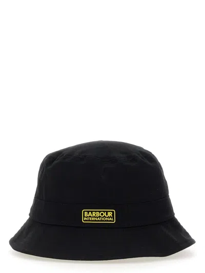Barbour Bucket Hat With Logo