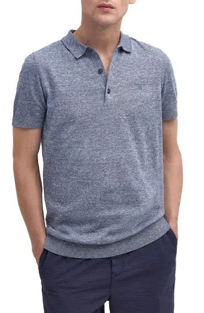 Barbour Buston Cotton & Linen Polo In Multi