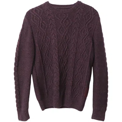 Barbour Cable Knit Sweater In Multicolor Wool