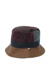 Barbour Panelled Bucket Hat In Brown